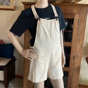 Roxy Cotton/linen Shorts overalls